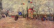 Vincent Van Gogh Strabenszene auf dem Montmartre Germany oil painting artist